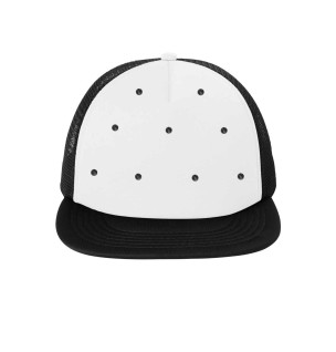 Custom Flat Bill Snapback Trucker Cap