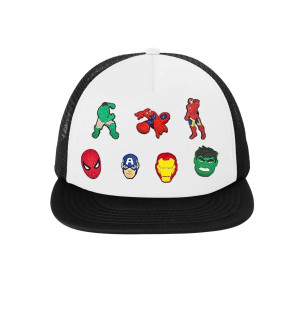 Custom Flat Bill Snapback Trucker Cap