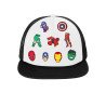 Custom Flat Bill Snapback Trucker Cap