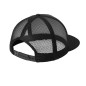 Flat Bill Snapback Trucker Cap