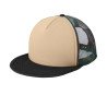 Custom Embroidered Flat Bill Snapback Trucker Cap | Modern B2B Corporate Apparel & Retail Merch