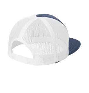 Custom Embroidered Flat Bill Snapback Trucker Cap | Modern B2B Corporate Apparel & Retail Merch