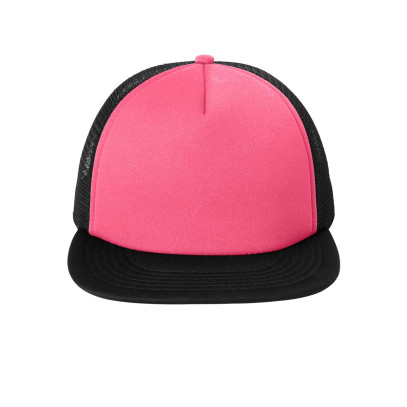 Flat Bill Snapback Trucker Cap