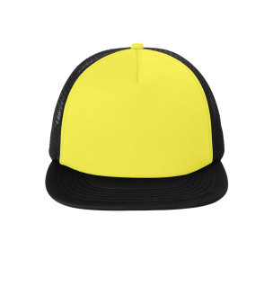 Flat Bill Snapback Trucker Cap