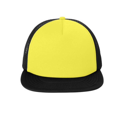 Flat Bill Snapback Trucker Cap