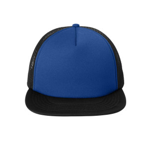 Flat Bill Snapback Trucker Cap