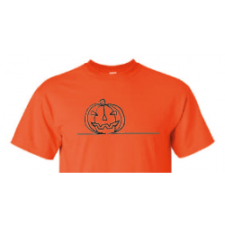 Hallowen Pumpkin Line Design x12