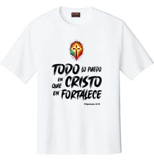 Custom Christian T-Shirt with Personalized Logo