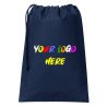 Custom Full-Color DTF Printed Cotton Drawstring Bag | School & Corporate Wellness Kits