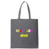 Custom Full-Color DTF Printed Core Cotton Tote Bag | Professional Everyday Branding & Gifts