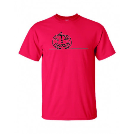 Halloween Pumpkin Line Design