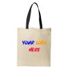 Custom Full-Color DTF Printed Core Cotton Tote Bag | Professional Everyday Branding & Gifts