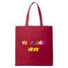 Custom Full-Color DTF Printed Core Cotton Tote Bag | Professional Everyday Branding & Gifts