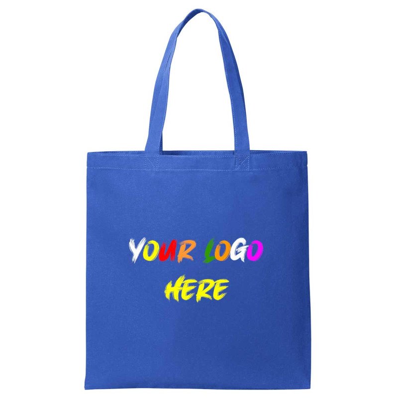 Custom Full-Color DTF Printed Core Cotton Tote Bag | Professional Everyday Branding & Gifts