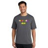 Custom DTF Printed Performance Tee | Your Full-Color Logo on Dryfit