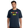 Custom DTF Printed Performance Tee | Your Full-Color Logo on Dryfit