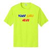 Custom DTF Printed Performance Tee | Your Full-Color Logo on Dryfit