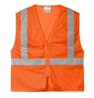 Personalized Reflective Work Vest | Full-Color DTF for Team Logos