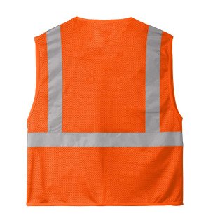Personalized Reflective Work Vest | Full-Color DTF for Team Logos