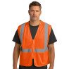 Personalized Reflective Work Vest | Full-Color DTF for Team Logos