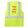 ANSI Class 2 Mesh Safety Vest | Professional Full-Color DTF Printing