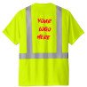 Custom Company Safety Tee | Full-Color DTF Print on Mesh