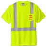 Custom Company Safety Tee | Full-Color DTF Print on Mesh