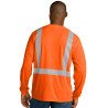 Custom Company Logo Safety Shirt | Long Sleeve Hi-Vis (Printed)