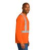 Custom Company Logo Safety Shirt | Long Sleeve Hi-Vis (Printed)