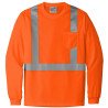 Custom Company Logo Safety Shirt | Long Sleeve Hi-Vis (Printed)