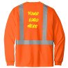 Custom Company Logo Safety Shirt | Long Sleeve Hi-Vis (Printed)