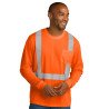 Custom Company Logo Safety Shirt | Long Sleeve Hi-Vis (Printed)
