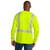 Custom Company Logo Safety Shirt | Long Sleeve Hi-Vis (Printed)