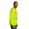 Custom Company Logo Safety Shirt | Long Sleeve Hi-Vis (Printed)