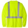 Custom Company Logo Safety Shirt | Long Sleeve Hi-Vis (Printed)