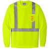 Custom Company Logo Safety Shirt | Long Sleeve Hi-Vis (Printed)