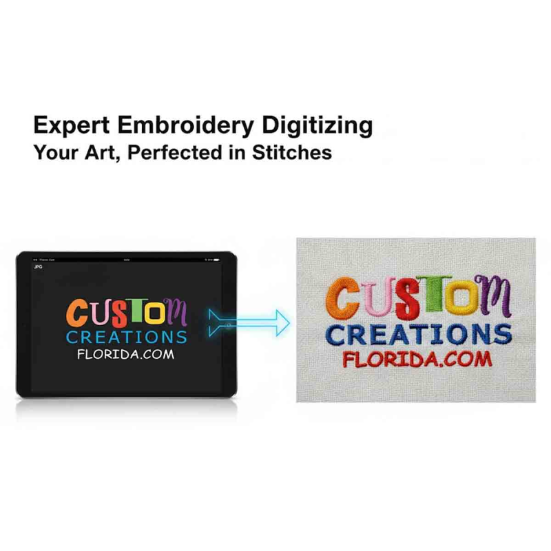 Expert Custom Embroidery Digitizing Service | Guaranteed Logo Fidelity & Commercial Quality File