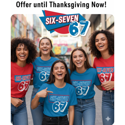 SIX-SEVEN 67 T-Shirts Bulk Deal (200 Units) Limited-Time Group Uniform Offer