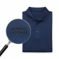 QUIET REBELLION Corporate Polo | TONAL EMBROIDERY Inside Joke | INVISIBLE MONOGRAM Luxury Workwear SNARK-CHIC