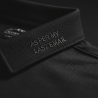 QUIET REBELLION Corporate Polo | TONAL EMBROIDERY Inside Joke | INVISIBLE MONOGRAM Luxury Workwear SNARK-CHIC