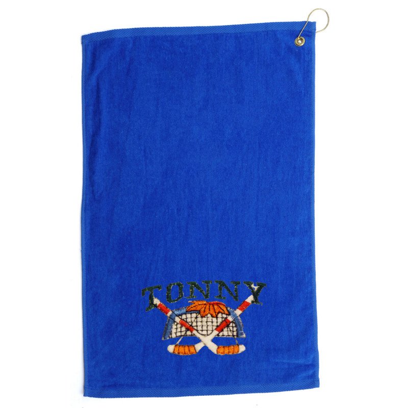 Custom Embroidered Baseball Towel | Personalized Team Gear & Coach Gift