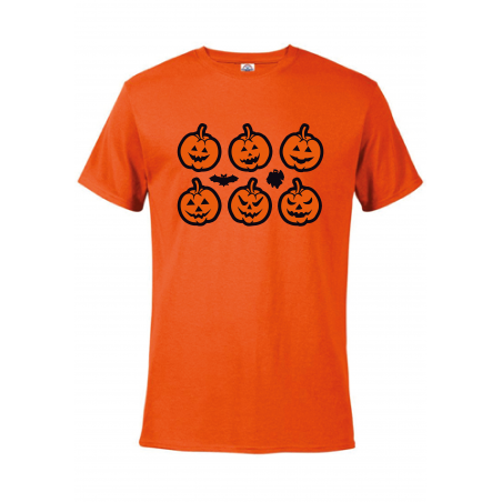 Hallowen Pumpkin Tshirt x12